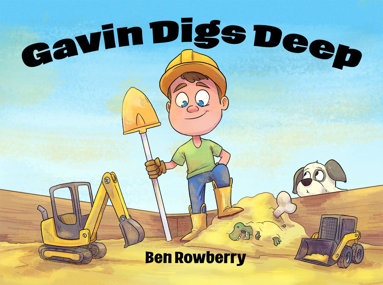 Book cover: Gavin Digs Deep